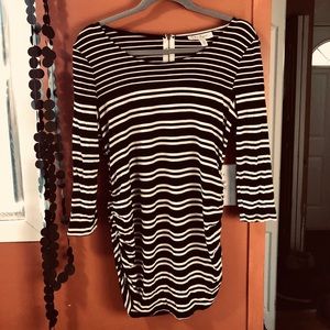 Stripped maternity top
